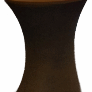 Husse für Stehtisch 80cm, schwarz