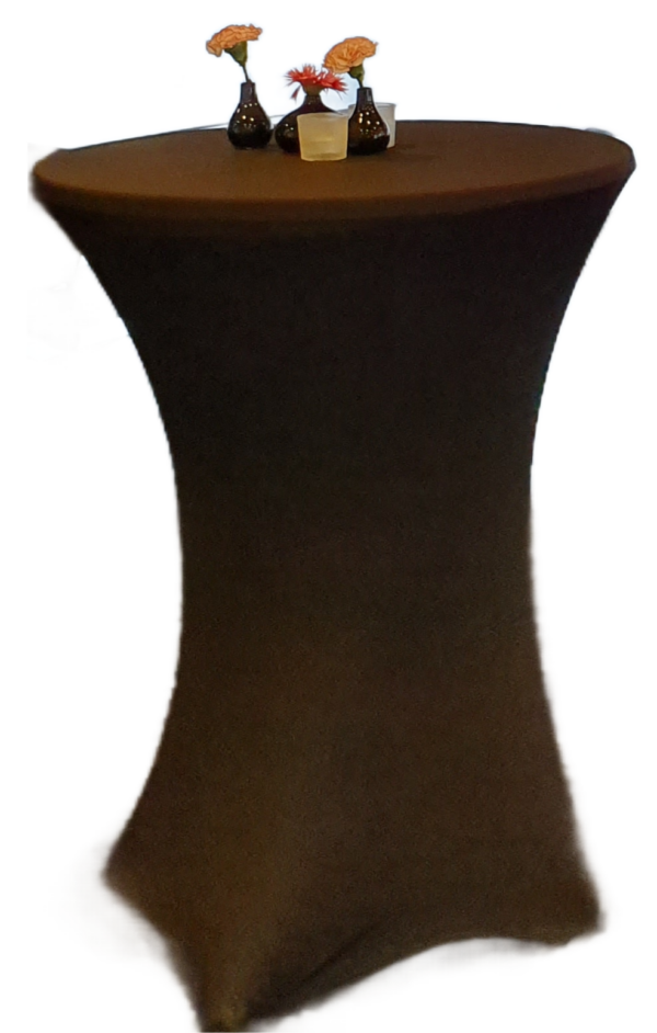 Husse für Stehtisch 80cm, weiß